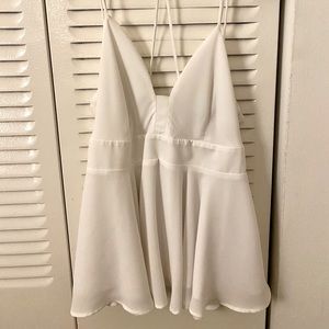 Strappy White Tank